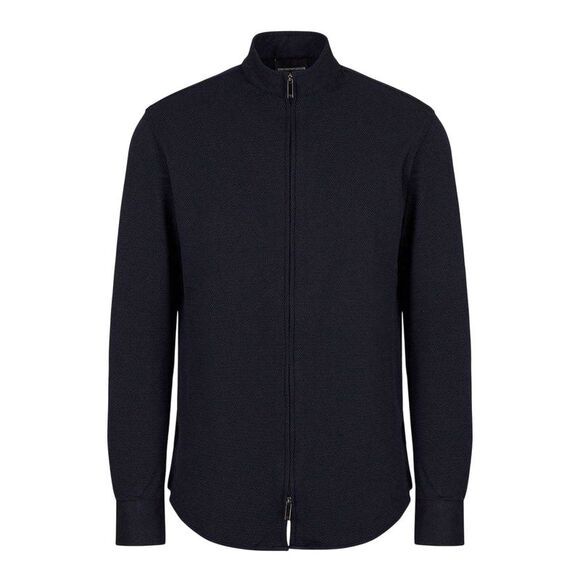 Emporio Armani Other - Emporio Armani Mens Plain Cotton Shirt / Navy